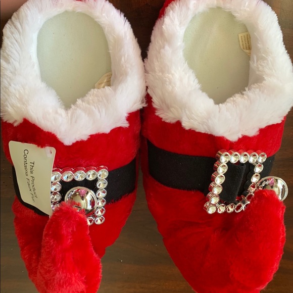 unknown Shoes - Santa Clause Slippers Size 7/8 New NWT unknown Shoes - Santa Clause Slippers Size 7/8 New NWT